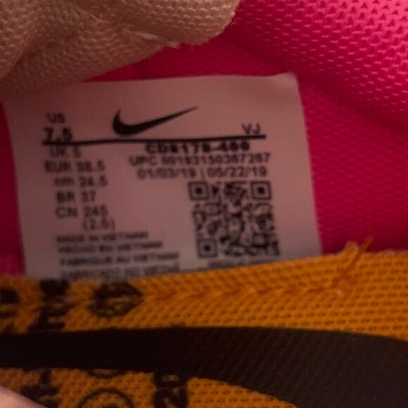 Nike Womens Vapor Street x Off-White in "Polarized Blue" size 7.5 - Picture 7 of 8